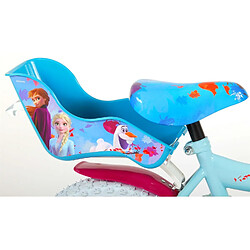 Volare Vélo enfant Disney La reine des neiges 2 12 pouces bleu/mauve assemblé à 95% pas cher