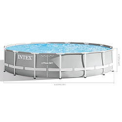 Avis Piscine tubulaire ronde prism frame intex Ø 4.57 x 1.07 m