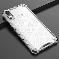 Wewoo Coque PC + TPU antichoc en nid d'abeille pour Huawei Y9 2019 Transparent