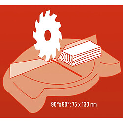 Acheter Einhell scie à onglet radiale 1400W TH-MS 2513 L