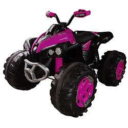 Ataa QUAD électrique pour enfant 12v Couleur Rose