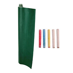 Autocollants Muraux En Rouleau De Papier De Contact Grand Tableau Noir 60 X 200 Cm Vert pas cher