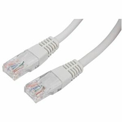 Câble RJ45 catégorie 5e UTP 10 m (Beige)