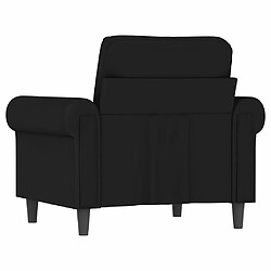 Maison Chic Fauteuil Relax pour salon | Fauteuil Noir 60 cm Velours -GKD52624 pas cher