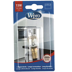 Wpro Ampoule poirette 300°C / E14 / T22 / 15W / 220V