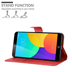 Avis Cadorabo Coque MEIZU MX4 Etui en Rouge