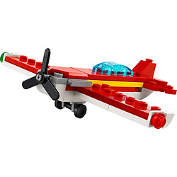 Lego 30669 L'Avion Rouge Iconique 3 en 1 Multicolore