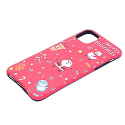 Universal 1PC Case de téléphone givré à la mode Case de protection de chute de téléphone mobile Christmas Impression de téléphone Santas Compatible pour iPhone 11 Pro Max pas cher