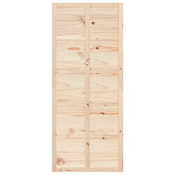 Acheter vidaXL Porte de grange 90x1,8x214 cm Bois massif de pin