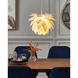 Beliani Lampe suspension blanc MUSONE