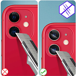 Avis Avizar 2x Films Protection Caméra Apple iPhone 11 Verre Trempé Anti-trace Transparent