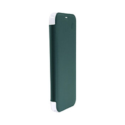 Avis BEETLECASE Étui pour Apple iPhone 11 Folio Premium en Cuir avec Dos Cristal et Porte-Cartes Vert foncé