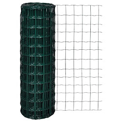 vidaXL Clôture euro Acier 10 x 1,2 m Vert