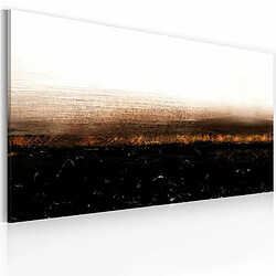 Paris Prix Tableau Peint à la Main Black Soil Abstraction 60x120cm