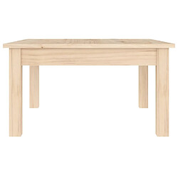 Avis Maison Chic Table basse,Table Console Table d'appoint, Table pour salon 55x55x30 cm Bois massif de pin -MN61898