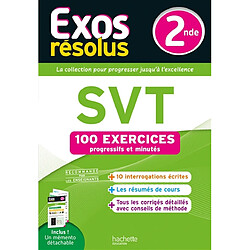 SVT 2de : 100 exercices progressifs et minutés