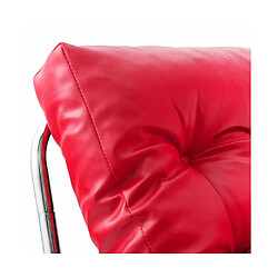 Kokoon Design Fauteuil lounge Boudoir rouge. pas cher