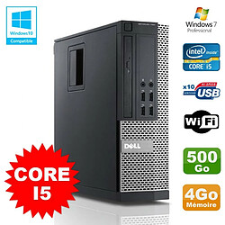 PC DELL Optiplex 790 SFF Intel Core I5 3,1Ghz 4Go Disque 500Go WIFI W7 Pro - Occasion