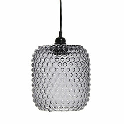 Paris Prix Lampe Suspension en Verre Irène 27cm Gris