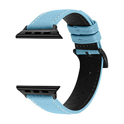 Avizar Bracelet Apple Watch 42 - 49mm Bleu