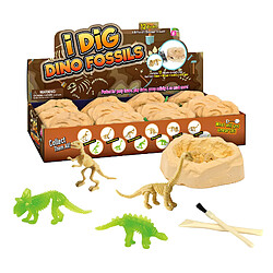 Kit De Creusage D'oeufs De Dino Archéologie Fossile Jouets Amusants éducatifs Dino Fossiles pas cher