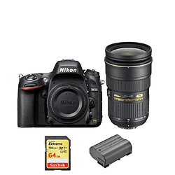 NIKON D610 + AF-S 24-70MM F2.8G ED + 64GB SD card + EN-EL15B Battery