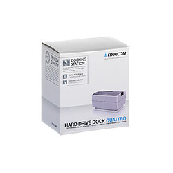 Acheter Freecom Hard Drive Dock Quattro Noir, Argent