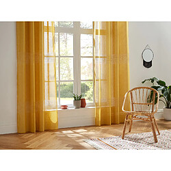 Atmosphera, Createur D'Interieur Voilage Sab - 240x140 - Jaune Ocre