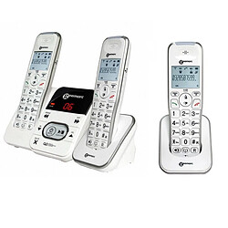 Téléphone Geemarc Amplidect 295 trio blanc (2)