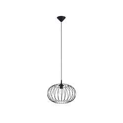 Luminaire Center Suspension Tsuno Acier Noir