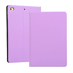 Wewoo Housse Étui Coque à rabat horizontal en cuir TPU Elastic Force pour iPad Mini 2019 et 4avec support violet