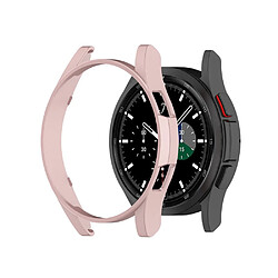 Coque en TPU semi-évidé, anti-rayures or rose pour votre Samsung Galaxy Watch4 Classic 46mm