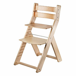 Youdoit Chaise haute enfant SANDY naturel