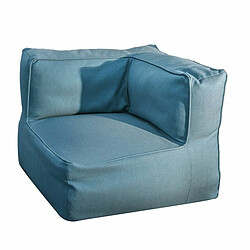 BigBuy Home Canapé de jardin Gissele Bleu clair Nylon 80 x 80 x 64 cm