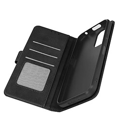 Avizar Housse pour Nokia XR21 Portefeuille Clapet Support Vidéo Sleek Cover Noir