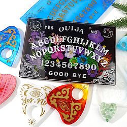 Planchette Divination Board Moule Fabrication De Bijoux Moules En Résine Ouija Rectangle pas cher