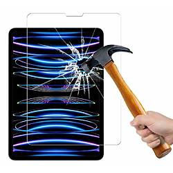 iLike 2.5D Edge Verre trempé transparent pour Apple iPad Pro 11'' 4ème génération (2022) / 2018 1ère / 2020 2ème / 2021 3ème