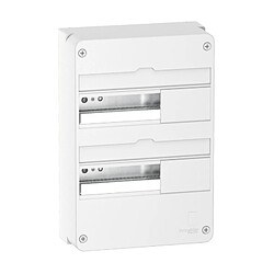 Schneider Electric Coffret électrique 2 rangées et 26 modules + accessoires - Schneider