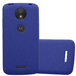 Cadorabo Coque Motorola MOTO C PLUS Etui en Bleu