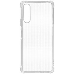 Avizar Coque Sony Xperia 10 IV Silicone Gel Coins Renforcés Transparent