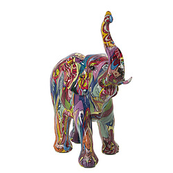 Acheter Figurine Décorative Alexandra House Living Multicouleur Plastique Eléphant 10 x 23 x 22 cm