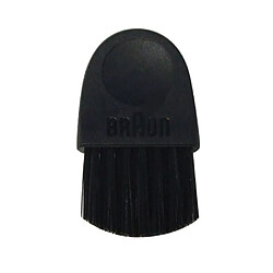 Brosse de nettoyage noire pour rasoir braun