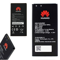 Huawei HB474284RBC Batterie originale pour Huawei Ascend Y550, Ascend Y635, Ascend G615, 2000 mAh, en vrac