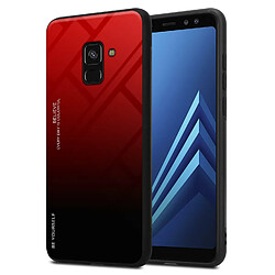 Cadorabo Coque Samsung Galaxy A8 2018 Etui en Rouge