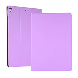 Etui en PU avec support violet pour votre Apple iPad 10.2 (2019)/Air 10.5 (2019)/Pro 10.5 (2017)