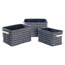 Acheter Set de basket DKD Home Decor Polyester (38 x 28 x 25 cm)