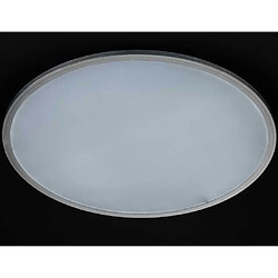 Wofi Plafonnier à LED Linox 60x5 cm Argenté pas cher