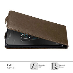 Avis Cadorabo Coque Sony Xperia L1 Etui en Marron