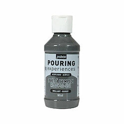 Pebeo Peinture pouring acrylique brillante - Gris - 118 ml