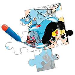 Avis Clementoni DC SuperFriends Enfant 15 pièces Puzzle à Peinture à l'eau de Super-héros à partir de 3 Ans (22243), Multicolore, M